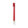 APRIORI carmine red silver medium toothbrush - British product