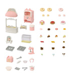 Sylvanian Families Village Cake Shop Starter Set toy playset (British brand)