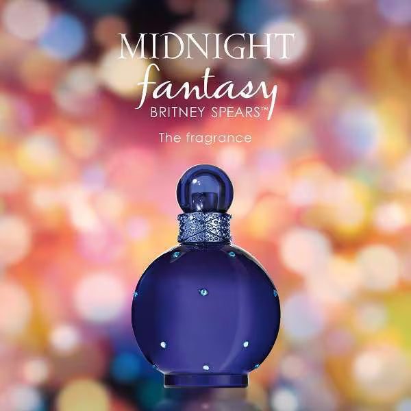 Britney Spears Midnight Fantasy perfume 100ml - British product