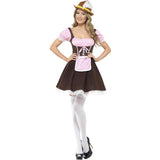 Superdrug Smiffys Tavern Girl Costume, Brown, Short- Buy online at McGrocer