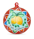 Dolce&Gabbana Casa hand-painted Carretto Siciliano bauble 13cm, UK version
