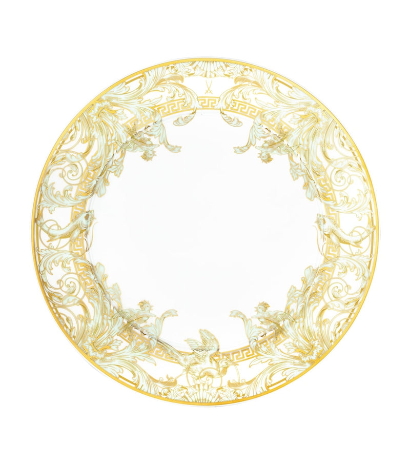 Meissen porcelain dinner plate 29cm Mystic Maison (British brand)