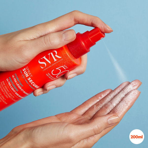 SVR SPF 50+ Face and Body Sunscreen Spray 200ml (British brand)