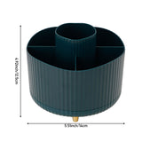 Livingandhome Tabletop Rotating Cosmetic Storage Organizer