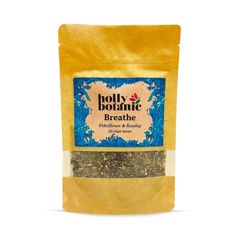 Holly Botanic Breathe Tisane echinacea rosehip 20 cup loose, UK version