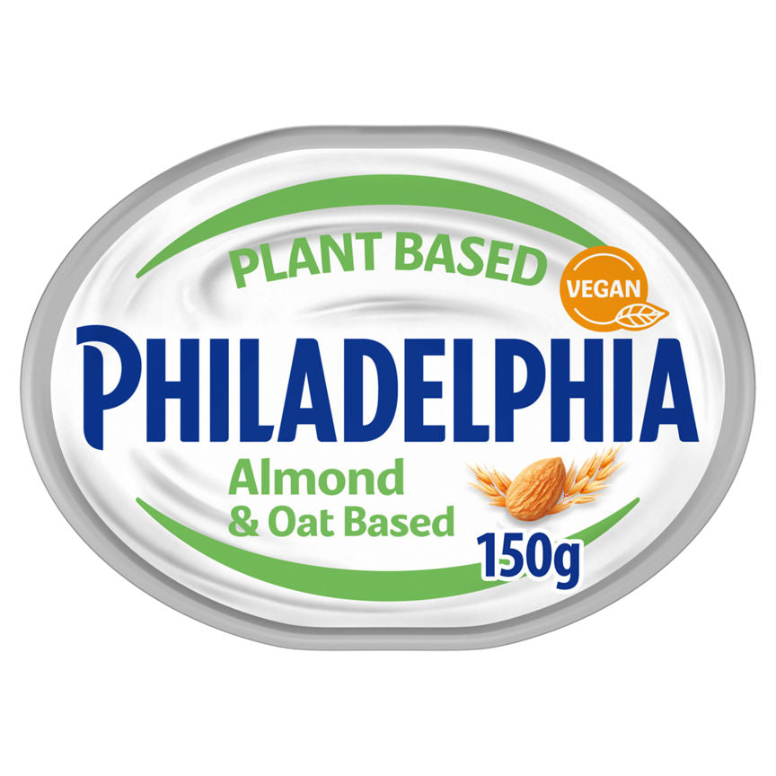 Philadelphia Plant Based Almond & Oat Soft Cheese Alternative GOODS ASDA   