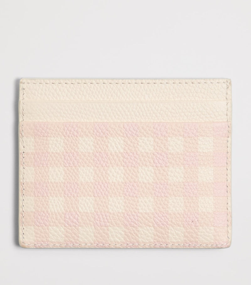 Valentino Garavani VLogo Signature grained leather card holder, imported from the UK