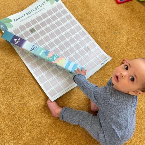 Toddle 100 Family Adventures - Ultimate Bucket List (A3) 1pc GOODS Superdrug