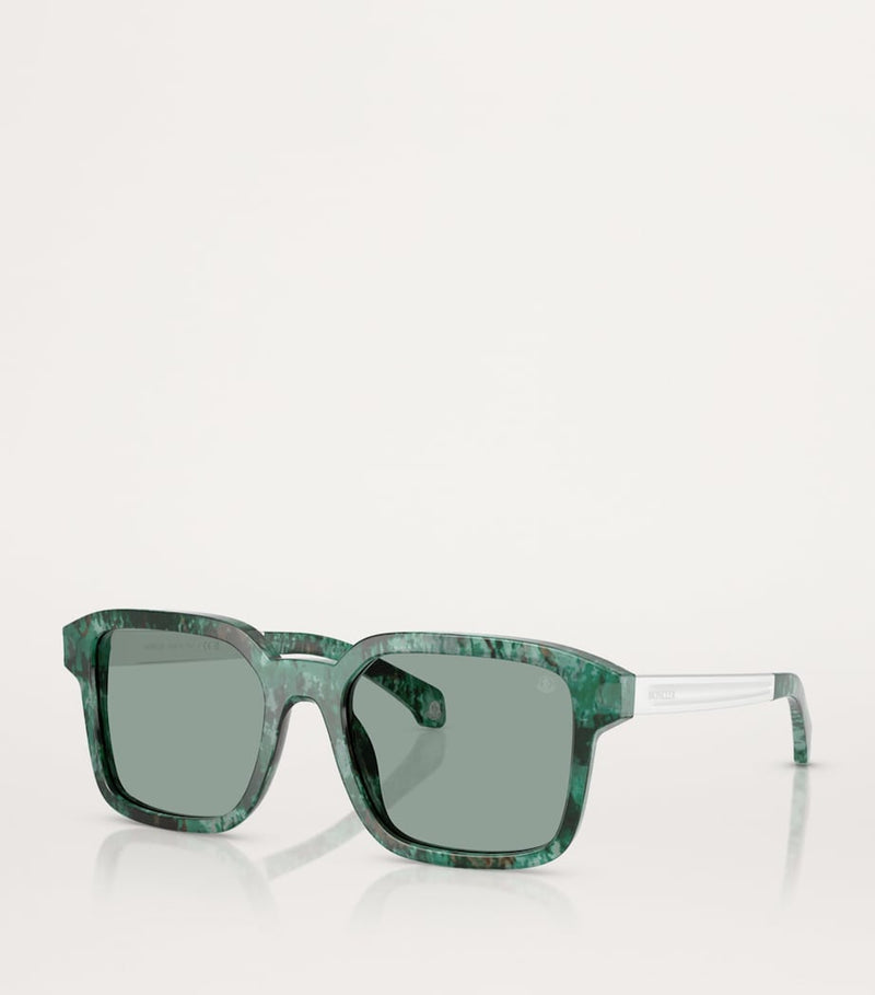 Moncler Quaderna acetate sunglasses, imported from the UK