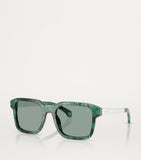 Moncler Quaderna acetate sunglasses, imported from the UK