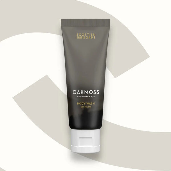 Scottish Fine Soaps Oakmoss Body Wash 75ml (British brand)