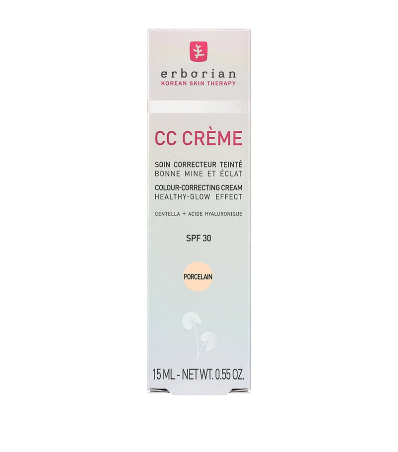 Erborian CC cream with light coverage in a 15ml tube - British product
