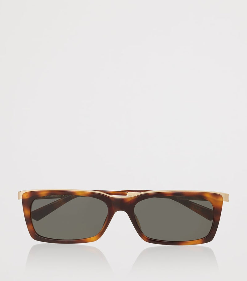 Saint Laurent acetate rectangle sunglasses (British brand)