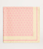 Valentino Garavani silk scarf with monogram (British brand)