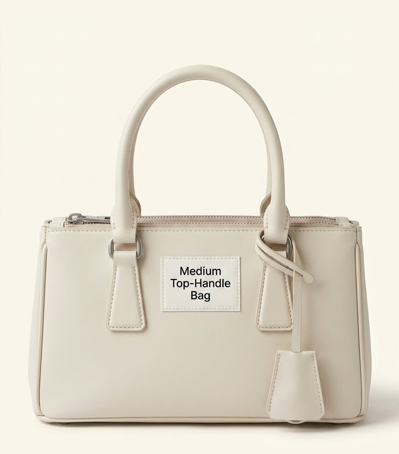 Prada Mini Galleria top-handle bag in patent Saffiano leather (British brand)