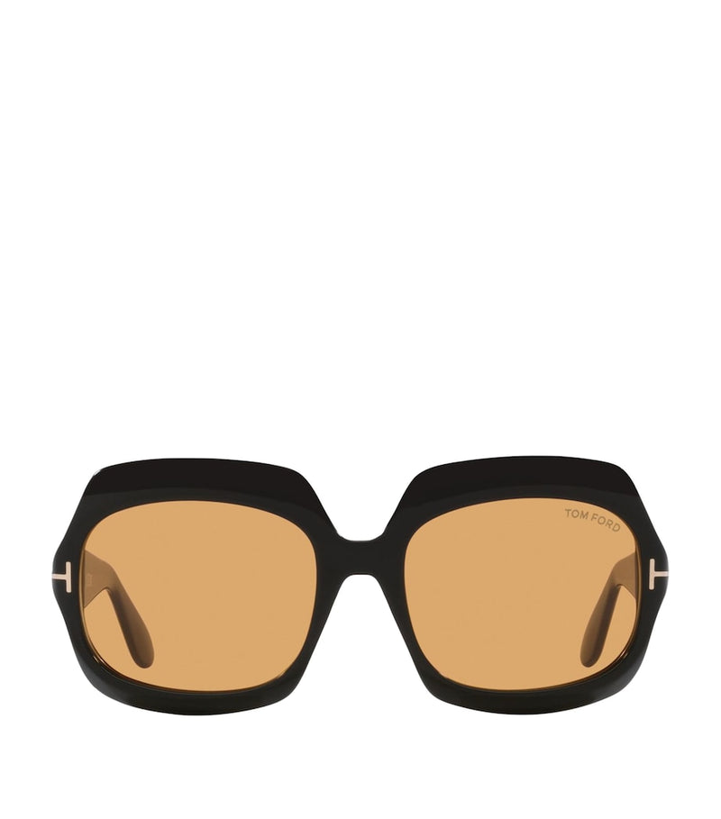Tom Ford Ren acetate sunglasses with UV protection - British product