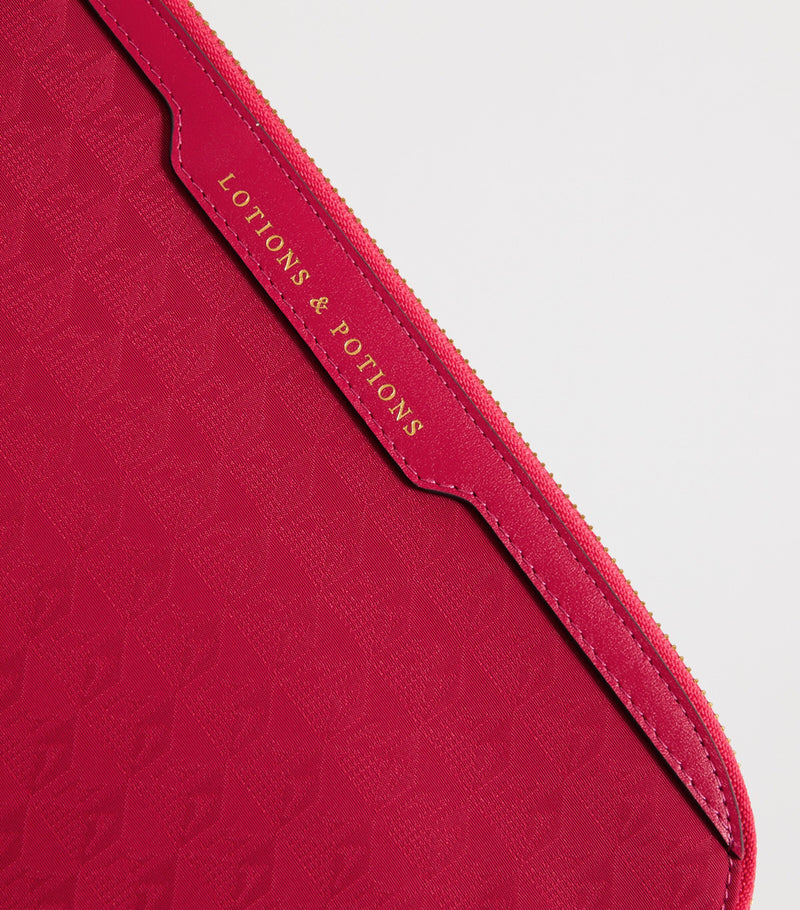 Anya Hindmarch Jacquard Logo Lotions and Potions Pouch - British product