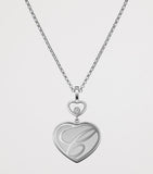 Chopard white gold diamond pendant - British product