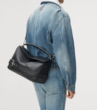 LOEWE Puzzle Biker top-handle leather bag - British product