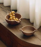 Georg Jensen wood Koppel bowl 28.5cm, imported from the UK