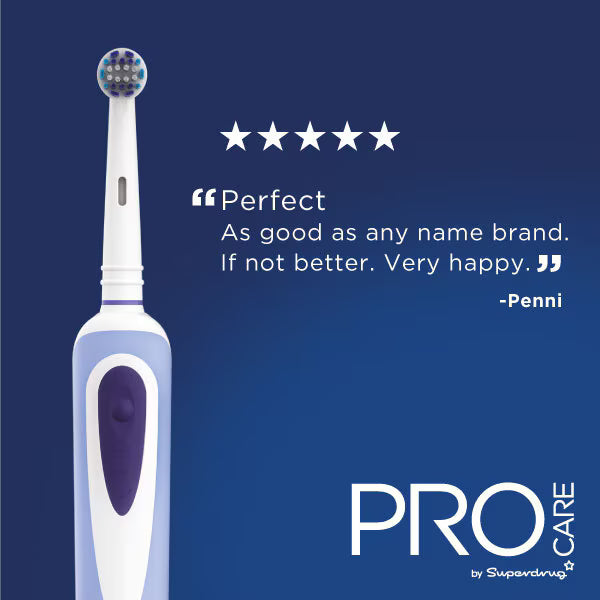 Superdrug Procare Advanced Clean Rechargeable Toothbrush (British brand)