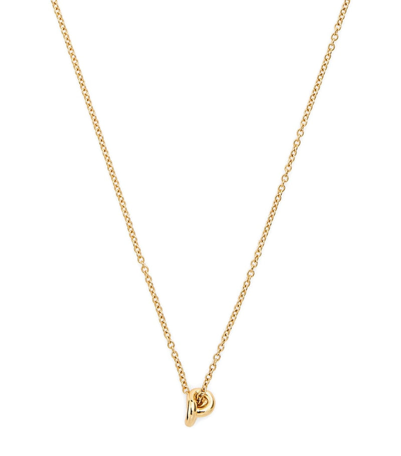 Engelbert Legacy Knot pendant necklace in yellow gold - British product