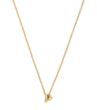 Engelbert Legacy Knot pendant necklace in yellow gold - British product
