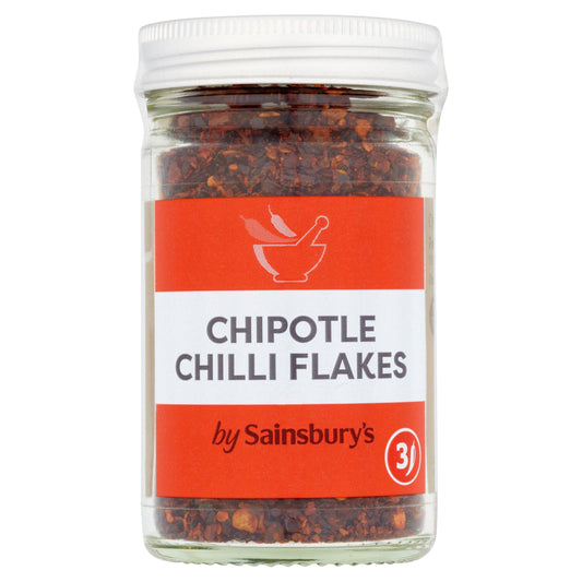 Sainsbury's Chipotle Chilli Flakes 45g Cooking sauces & meal kits Sainsburys   