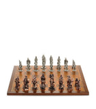 Royal Selangor War Of The Rings chess set, imported from the UK
