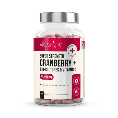 Holland & Barrett VitaBright Cranberry Probiotic Complex for Women - 35,000mg per Serving - 150 Capsules- Buy online at McGrocer