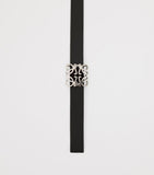 LOEWE reversible leather belt with Bombe Anagram, 1cm width (British brand)
