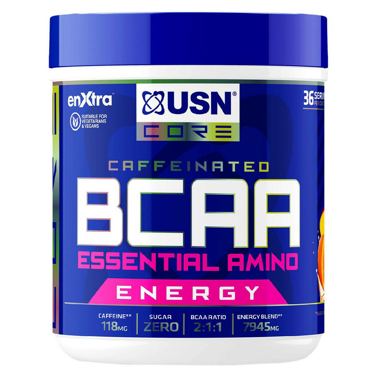 USN BCAA Essential Amino Energy Mango Orange - 400g GOODS Boots