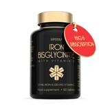Holland & Barrett SuperSelf Gentle Iron 17mg with Vitamin C Iron Supplement 60 Capsules- Buy online at McGrocer