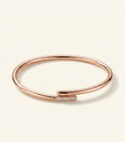 Cartier Juste Un Clou necklace in rose gold with diamonds, imported from the UK