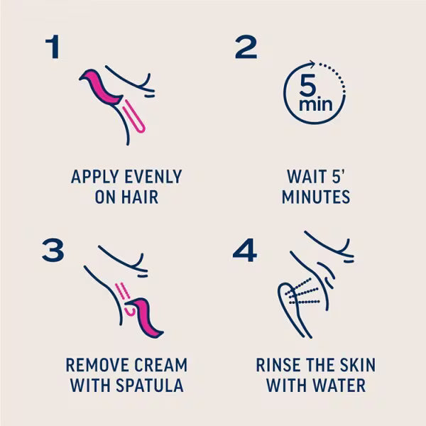 Veet Pure hair removal cream 100ml (British brand)