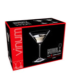 Riedel Vinum martini glasses set of 2, imported from the UK
