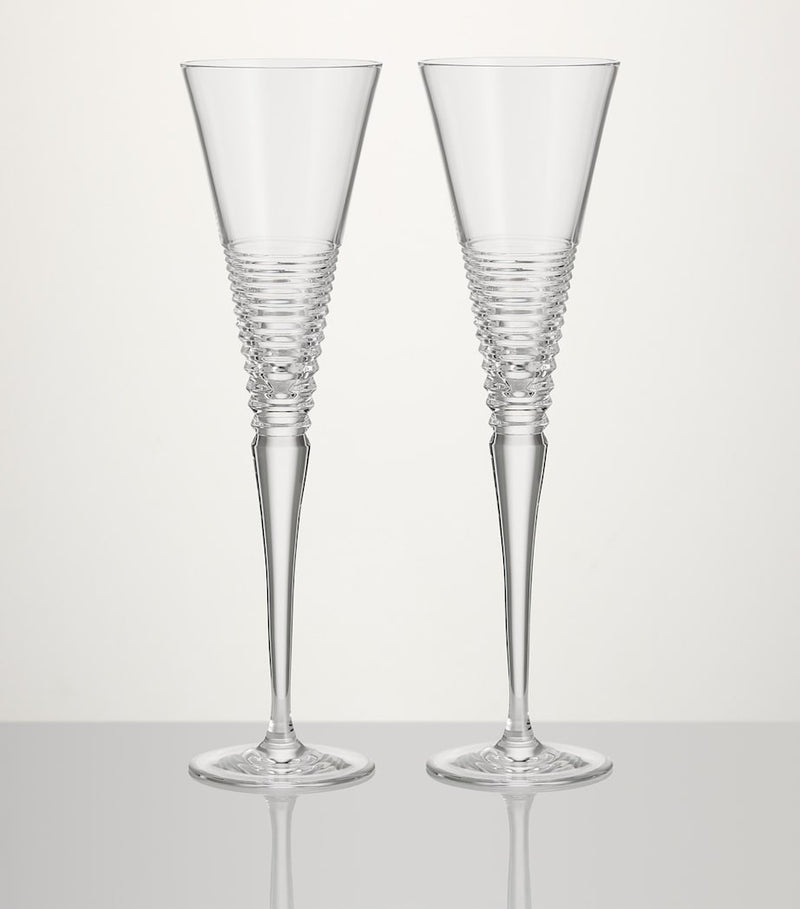 Waterford Circon champagne flutes 150ml (British brand)