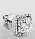 MARLI New York Cleo pyramid earrings white gold diamonds (British brand)