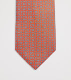 Eton floral silk tie 8cm - British product