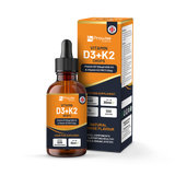 Holland & Barrett Prowise Healthcare Vitamin D3 4000iu + K2 MK7 25µg Natural Orange Flavour Dietary Supplement Drops 30ml- Buy online at McGrocer