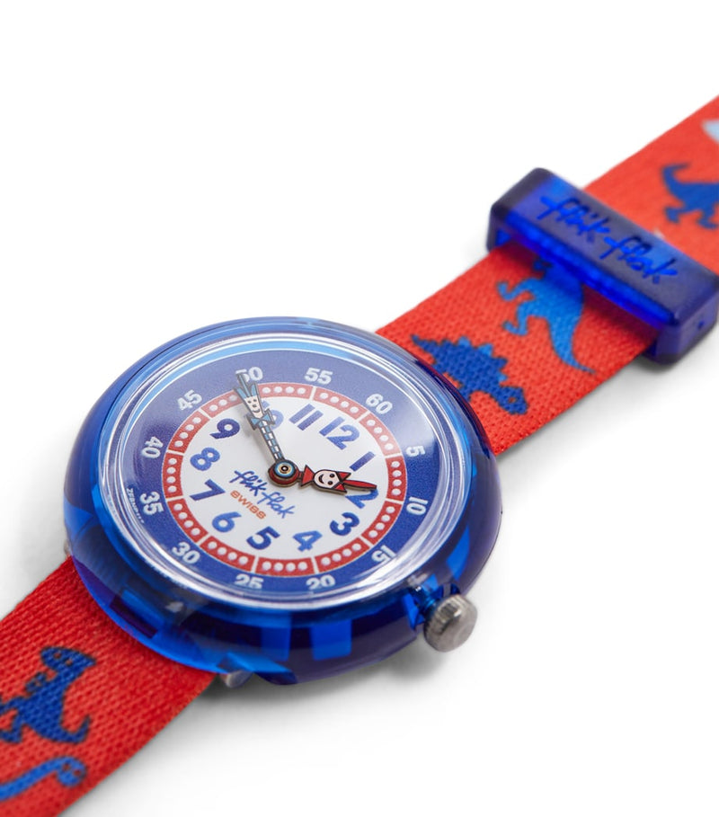 Flik Flak Dinosauritos quartz watch 31.85mm - British product