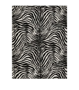 Harrods Dolce&Gabbana Casa Wool-Silk Zebra Print Blanket 140cm x 180cm- Buy online at McGrocer