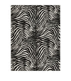 Dolce&Gabbana wool-silk zebra print blanket 140cm x 180cm - British product