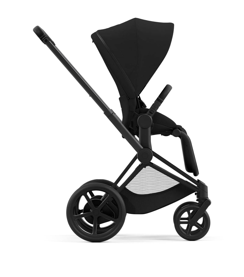Cybex ePRIAM pushchair Matte Black Sepia Black - British product