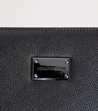 Emporio Armani leather portfolio pouch, UK version