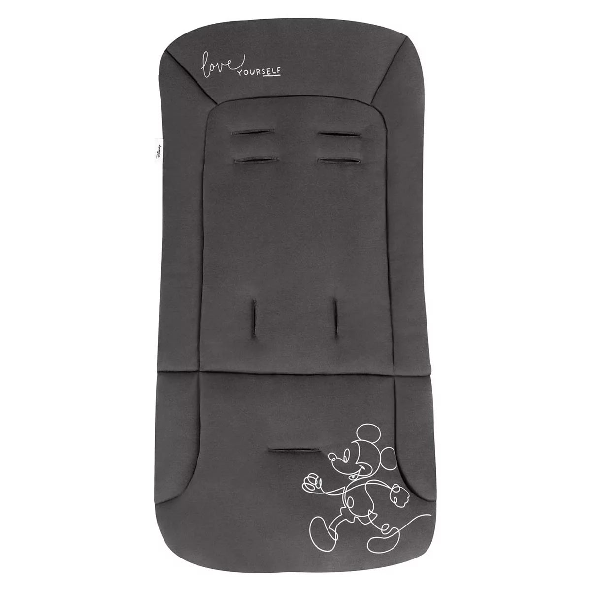 Hauck Disney Pushchair Seat Liner  - Mickey Mouse Black - McGrocer