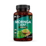 Holland & Barrett New Leaf Products Moringa Capsules with Black Pepper Dietary Supplement 120 Capsules- Buy online at McGrocer