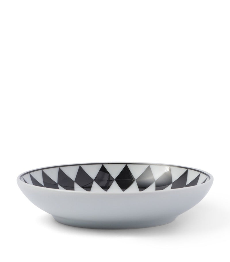 Prada porcelain chequerboard sauce bowl set 11cm, imported from the UK