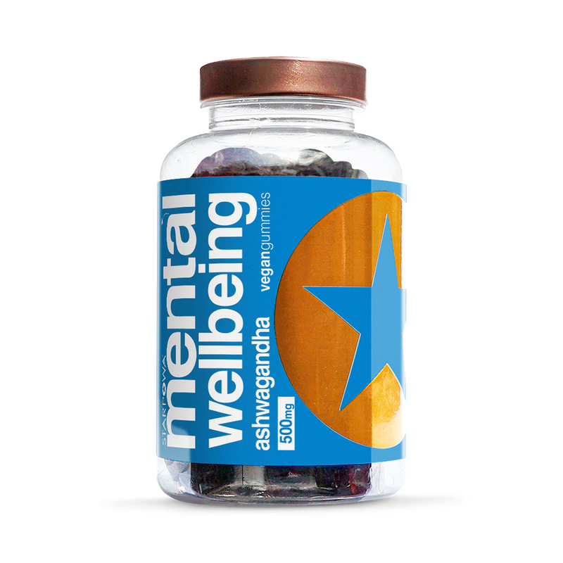 Starpowa Ashwagandha gummies 500mg 60 pack (British brand)
