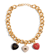 Harrods Valentino Garavani Crystal Coeur Royal Necklace- Buy online at McGrocer